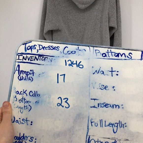 Hoodie heathered grey lightweight full zip hoodie - Picture 13 of 14